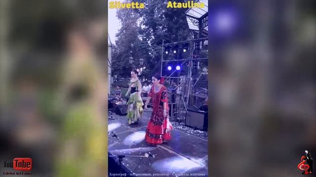 Flamenco dance Silvetta Ataulina смотреть онлайн