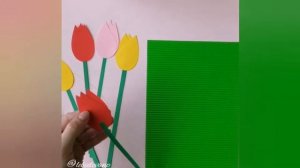 ОТКРЫТКА на День Рождения, 8 МАРТА / ОТКРЫТКА ДЛЯ МАМЫ своими руками / POSTCARD PAPER CRAFTS [DIY]