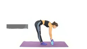 SF 0402 Коврик для йоги и фитнеса 183 61 0,6 TPE двухслойный фиолетовыйголубой