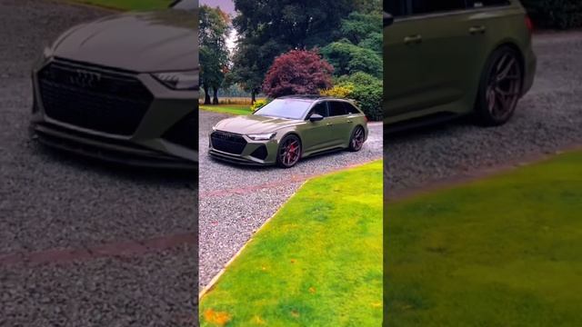 Audi RS6 универсал для ценителей эстетики и драйва