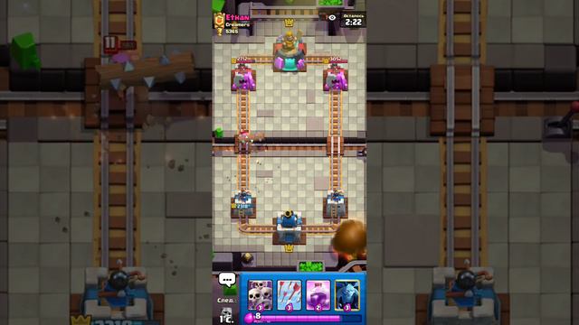 Рейтинговая игра. Clash Royale. смотреть онлайн