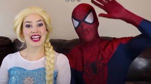 «Холодное сердце», Эльза «Утренняя рутина» и «Человек-паук», Белль Малефисента, макияж