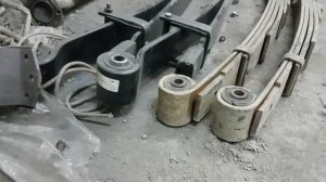 Сравнение рессор Газель и Уаз Профи.