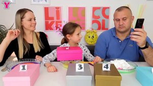 АЛИСА Выбирает Правильную Коробку Слайм Челлендж / Чао Юля