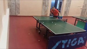 Настольный теннис! Уроки! #1 Подача с нижним вращением!
