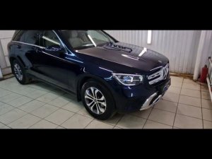 Mercedes CLC - отполировали и забронировали полиуретановой плёнкой, нанесли керамику, тонировка