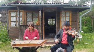 Семь сорок на скрипке и цимбалах. 7:40 on fiddle & cimbalom.