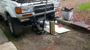 Toyota land cruiser 80 series fuel filter replacement part 3