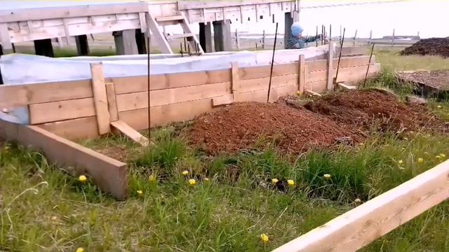 Фундамент для каркасной веранды