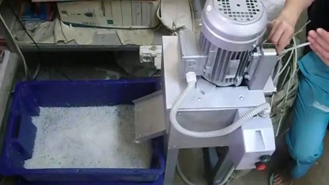 Дробилка - измельчитель пластиковой ленты и мононити смотреть онлайн