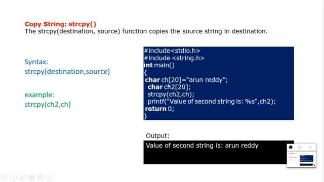 C LANGUAGE PART - 11 STRING (DECLARATION, INITIALIZATION, & STRING FUNCTION)