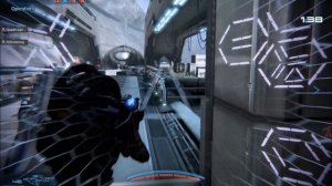 Mass Effect 3 : level 1 team vs geth gold in firebase hydra