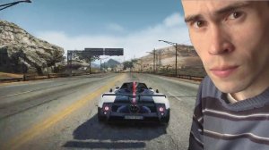 Прохождение NFS Hot Pursuit 2010 #2. Гонка на родстере Pagani Zonda Cinque макс 349км/ч