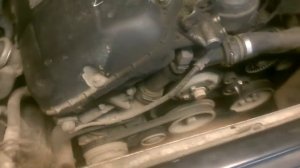 Замена помпы системы охлаждения BMW E46 M54