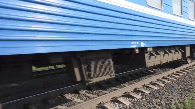 Электровоз ЧС7-051 с поездом № 027 Москва - Брест смотреть онлайн