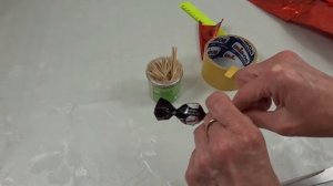 Оформление конфетки в композиции "Яблоко".