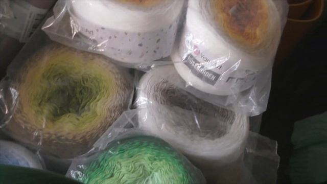 Закупка пряжи впрок. Ализе Лана голд 800 и Ярн Арт Rosegarden. смотреть онлайн