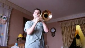 Шутка Баха на тромбоне.