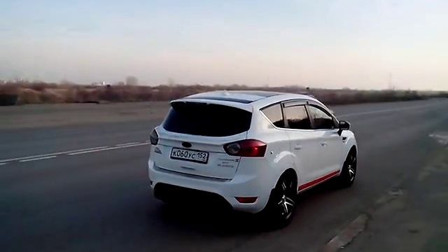 Kuga2,5T+чип+выхлоп+подвеска+тормозаVSForester MT смотреть онлайн