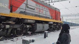 поезд 68 маневровый тепловоз