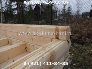 дом из бруса под усадку 4х6 проекты и цены Москва