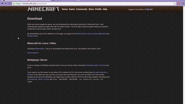 How To Run Minecraft 1.8.8 On Linux Mint 17.2 (Or Any Ubuntu Derivitive) смотреть онлайн