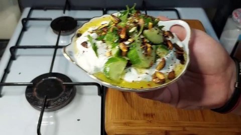 Bu mezeleri artık yapan yok! Dövme hıyar Osmanlı mezesi/ Ekmek kırıntılı biber mezesi Meze Tarifler