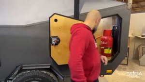Экспедиционный прицеп кемпер "Следопыт" 2023. TAIGA CAMPER