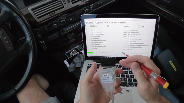 Cable K+Dcan para INPA, ISTA, TOOLS....BMW. смотреть онлайн