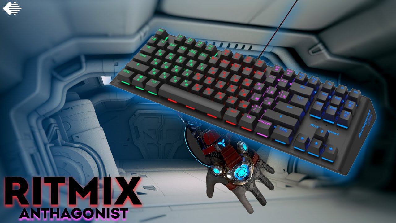 Обзор клавиатуры RITMIX rkb-500 АNTHAGONIST смотреть онлайн