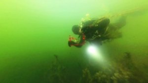 Дайвинг Осень Озеро