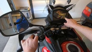 Suzuki DL650 V-Strom adjust clock