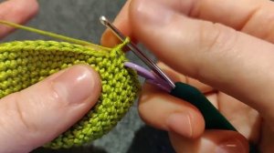 Как вязать "крестики" и "галочки". В чем разница?