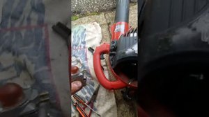 Craftsman 25cc Gas Leaf Lower throttle bogs down How to Carb Clean Adjustment DIY fix