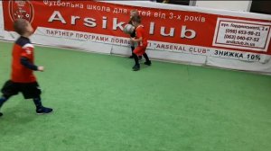 Тренировка по футболу для детей