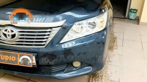 Фары Toyota Camry v50. Восстановление стёкол фар.