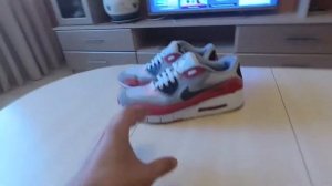 Покраска облезшей подошвы Nike air max 90