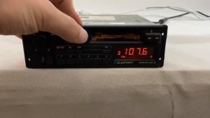 1980s Blaupunkt Freiburg SQR 39 Car Cassette Radio Player / Testing - FOR SALE