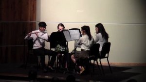 CSHS Flute Quartet - "River Flows In You" 04/12/2018