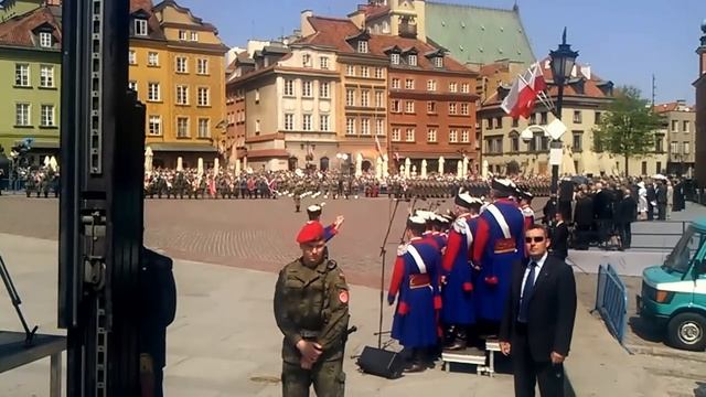 Prawie pełny Hymn Polski - Święto Konstytucji 3 maja 2012 смотреть онлайн