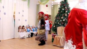 Дед Мороз отжигает. Новогодний утренник Казань.