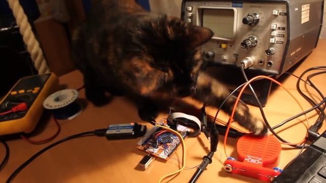 Маленькая ПЛИС EPM7064 - Маленькой ёлочке холодно зимой. смотреть онлайн