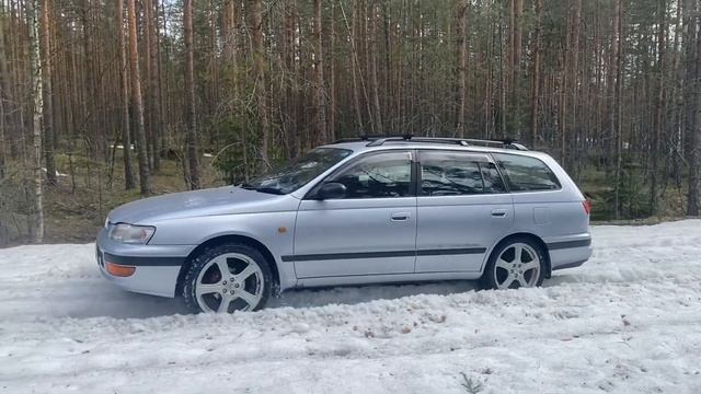 ПРАВильнЫЙ РУЛЬ. No 44. "Toyota Caldina 4wd по остаткам снега". #правильныйруль #toyotacaldina