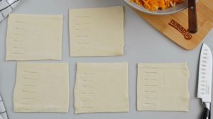 Тыква в слоеном тесте