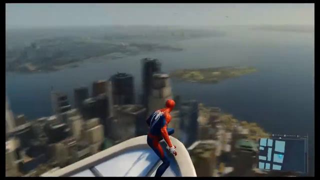 Самая  высокая точка в Marvel 's Spider - Man (Игра пройдена)