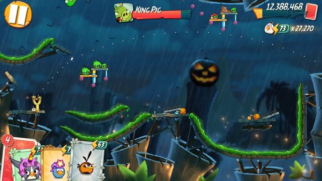 Angry Birds 2 - Boss Battle (King Pig) смотреть онлайн