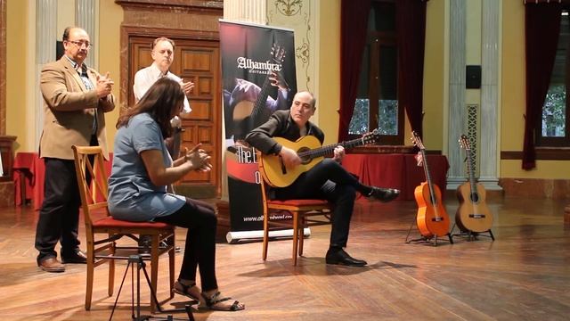 Taller de guitara flamenca, Paco Rus interpreta por tangos смотреть онлайн
