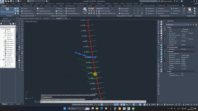 Autocad Civil 3D создание поверхности ЦММ или ЦМР по поперечникам смотреть онлайн