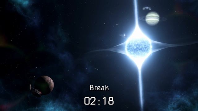 Stellaris Ambience and Music - Pomodoro Timer 25/5 смотреть онлайн
