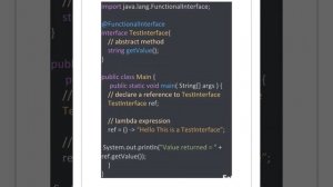 Lamda Expression and Functional Interface Java8 Example @javasip-official